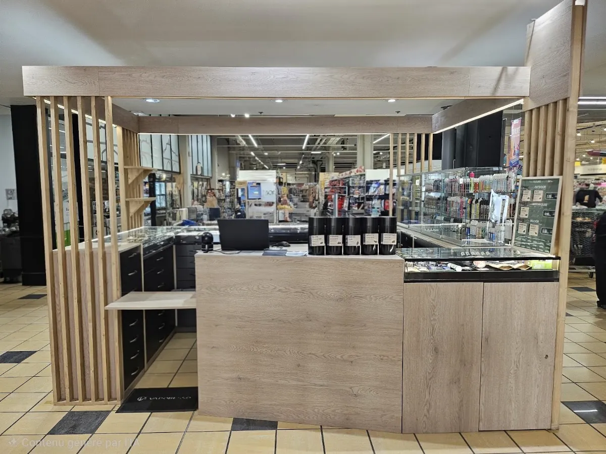 Vitrine du magasin HappeSmoke Auxerre